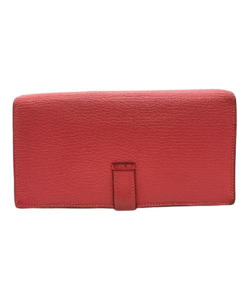 HERMES（エルメス）HERMES (エルメス) 長財布 ピンクの古着・服飾アイテム