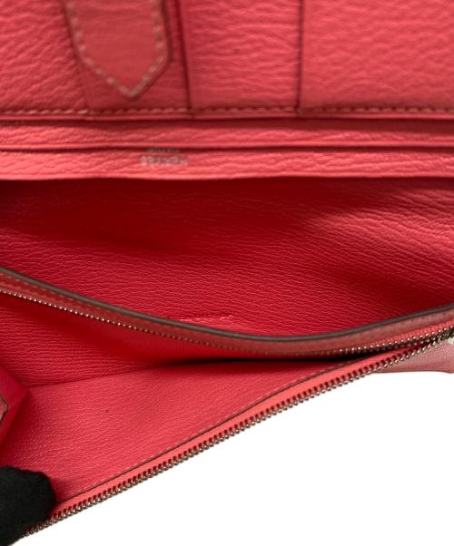 HERMES（エルメス）HERMES (エルメス) 長財布 ピンクの古着・服飾アイテム