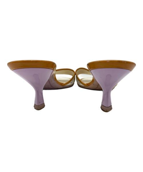 LOUIS VUITTON（ルイ ヴィトン）LOUIS VUITTON (ルイ ヴィトン) サンダル ベージュ×ブラウン サイズ:35 1/2の古着・服飾アイテム