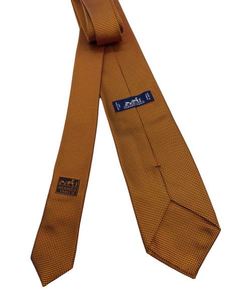 HERMES（エルメス）HERMES (エルメス) ネクタイ オレンジ サイズ:-の古着・服飾アイテム
