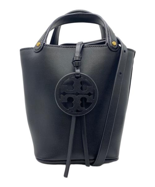 TORY BURCH（トリーバーチ）TORY BURCH (トリーバーチ) 2WAYバッグ ブラックの古着・服飾アイテム