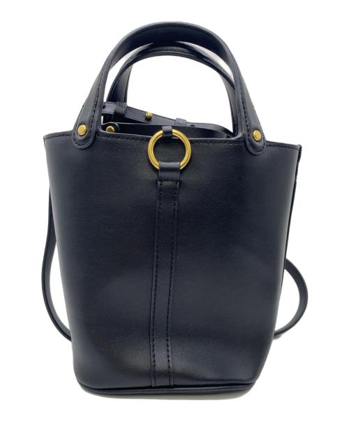 TORY BURCH（トリーバーチ）TORY BURCH (トリーバーチ) 2WAYバッグ ブラックの古着・服飾アイテム