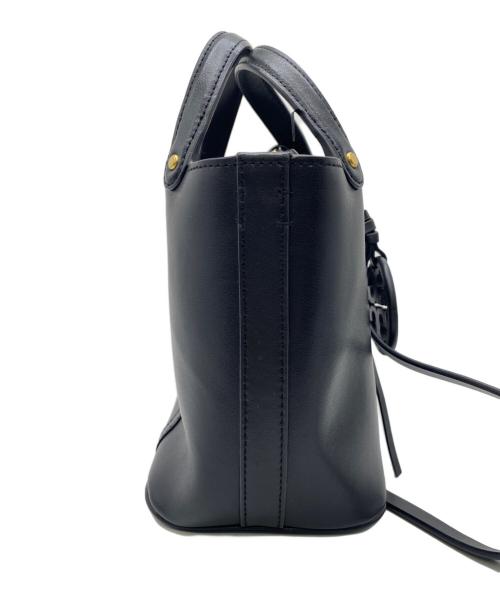 TORY BURCH（トリーバーチ）TORY BURCH (トリーバーチ) 2WAYバッグ ブラックの古着・服飾アイテム