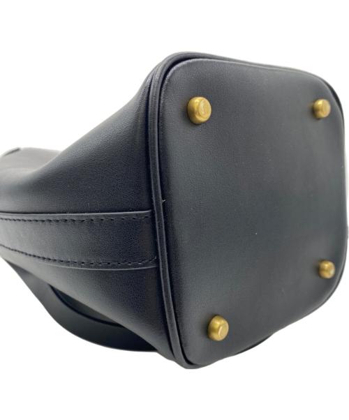 TORY BURCH（トリーバーチ）TORY BURCH (トリーバーチ) 2WAYバッグ ブラックの古着・服飾アイテム