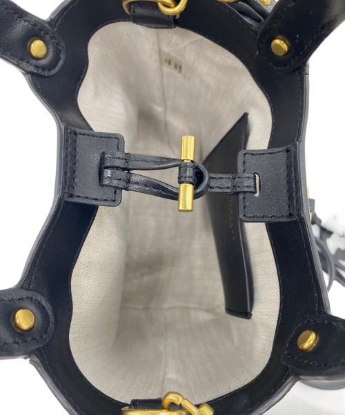 TORY BURCH（トリーバーチ）TORY BURCH (トリーバーチ) 2WAYバッグ ブラックの古着・服飾アイテム