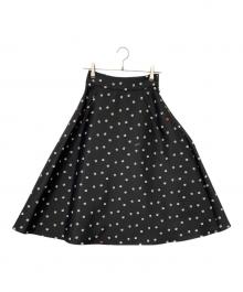 DOUBLE STANDARD CLOTHING（ダブルスタンダードクロージング）の古着「スカート」｜ブラック