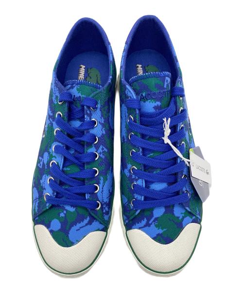 LACOSTE（ラコステ）LACOSTE (ラコステ) MINECRAFT (マインクラフト) ローカットスニーカー ブルー サイズ:25cm 未使用品の古着・服飾アイテム