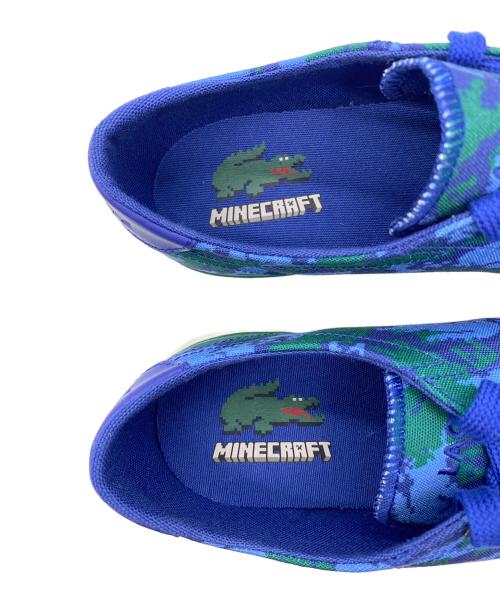 LACOSTE（ラコステ）LACOSTE (ラコステ) MINECRAFT (マインクラフト) ローカットスニーカー ブルー サイズ:25cm 未使用品の古着・服飾アイテム