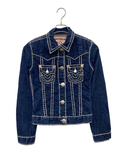 TRUE RELIGION（トゥルー レリジョン）TRUE RELIGION (トゥルー レリジョン) デニムジャケット インディゴ サイズ:XSの古着・服飾アイテム