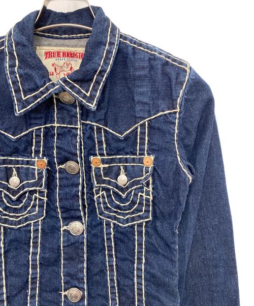 TRUE RELIGION（トゥルー レリジョン）TRUE RELIGION (トゥルー レリジョン) デニムジャケット インディゴ サイズ:XSの古着・服飾アイテム