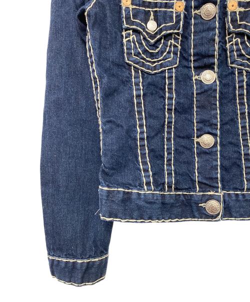 TRUE RELIGION（トゥルー レリジョン）TRUE RELIGION (トゥルー レリジョン) デニムジャケット インディゴ サイズ:XSの古着・服飾アイテム