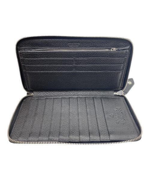 Vivienne Westwood（ヴィヴィアンウエストウッド）Vivienne Westwood (ヴィヴィアンウエストウッド) MILANO TRAVEL ZIP ROUND ブラックの古着・服飾アイテム