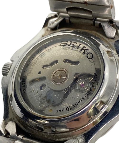 SEIKO（セイコー）SEIKO (セイコー) 腕時計 ネイビーの古着・服飾アイテム