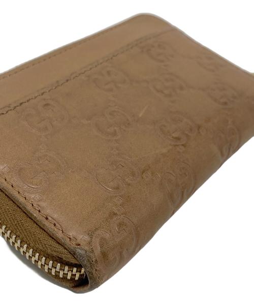 GUCCI（グッチ）GUCCI (グッチ) ミニウォレット ベージュの古着・服飾アイテム