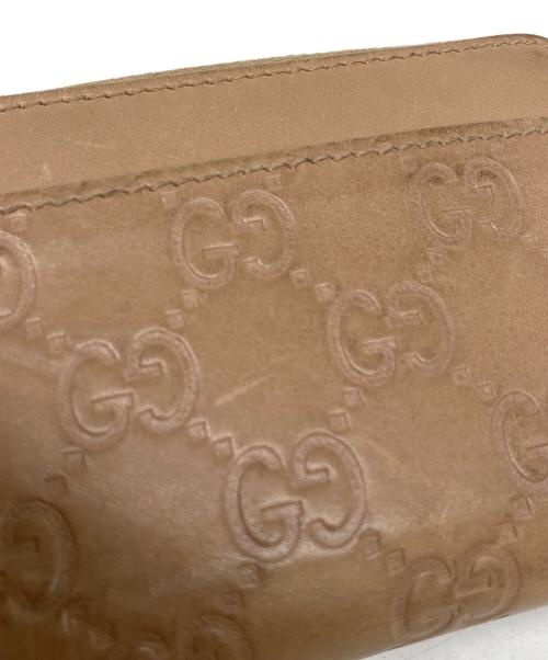 GUCCI（グッチ）GUCCI (グッチ) ミニウォレット ベージュの古着・服飾アイテム