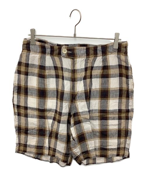 45rpm（45アールピーエム）45rpm (45アールピーエム) ハーフパンツ グリーン サイズ:Mの古着・服飾アイテム