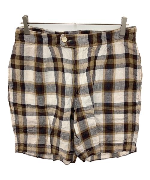 45rpm（45アールピーエム）45rpm (45アールピーエム) ハーフパンツ グリーン サイズ:Mの古着・服飾アイテム