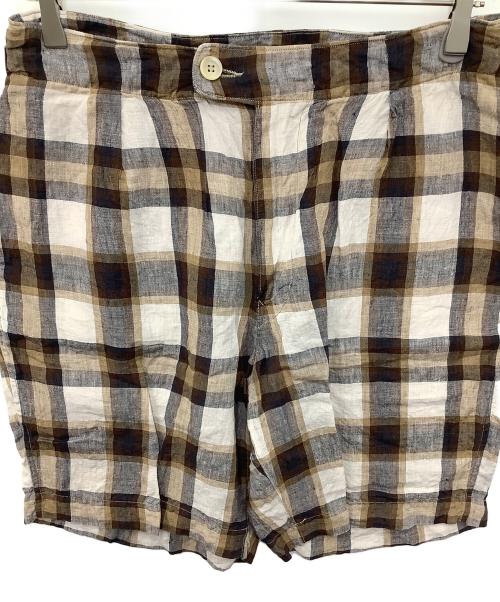 45rpm（45アールピーエム）45rpm (45アールピーエム) ハーフパンツ グリーン サイズ:Mの古着・服飾アイテム