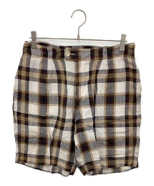 45rpm（45アールピーエム）45rpm (45アールピーエム) ハーフパンツ グリーン サイズ:Mの古着・服飾アイテム