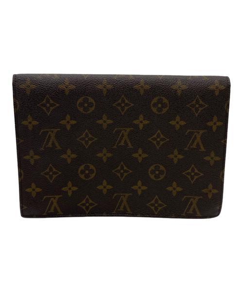 LOUIS VUITTON（ルイ ヴィトン）LOUIS VUITTON (ルイ ヴィトン) クラッチバッグ ブラウン サイズ:表記無しの古着・服飾アイテム
