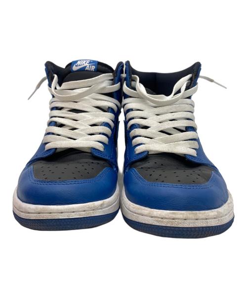 NIKE（ナイキ）NIKE (ナイキ) AIR JORDAN RETRO High OG ブラック×ブルー サイズ:28cmの古着・服飾アイテム