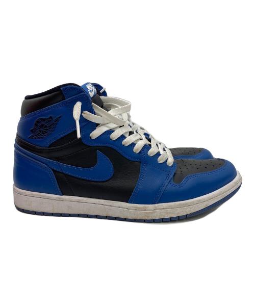 NIKE（ナイキ）NIKE (ナイキ) AIR JORDAN RETRO High OG ブラック×ブルー サイズ:28cmの古着・服飾アイテム