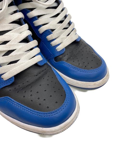 NIKE（ナイキ）NIKE (ナイキ) AIR JORDAN RETRO High OG ブラック×ブルー サイズ:28cmの古着・服飾アイテム