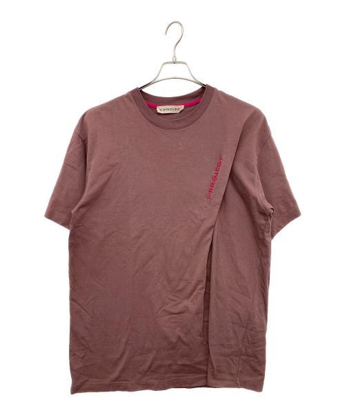 Y/PROJECT（ワイ プロジェクト）Y/PROJECT (ワイ プロジェクト) CLASSIC PINCHED LOGO T-SHIRT パープル サイズ:表記無しの古着・服飾アイテム