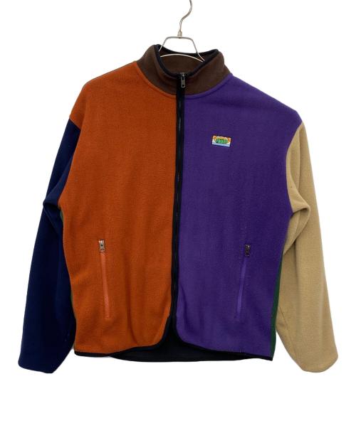 HUF（ハフ）HUF (ハフ) フリースジャケット マルチカラー サイズ:Mの古着・服飾アイテム