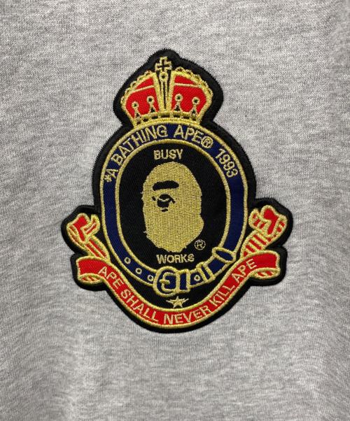 A BATHING APE（ア ベイシング エイプ）A BATHING APE (ア ベイシング エイプ) スウェットパンツ ライトグレー サイズ:Lの古着・服飾アイテム