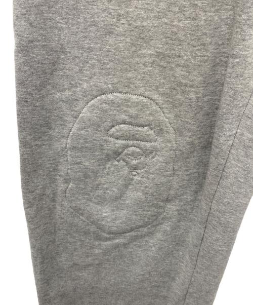 A BATHING APE（ア ベイシング エイプ）A BATHING APE (ア ベイシング エイプ) スウェットパンツ ライトグレー サイズ:Lの古着・服飾アイテム