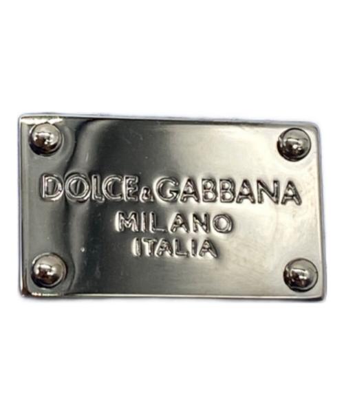 DOLCE & GABBANA（ドルチェ＆ガッバーナ）DOLCE & GABBANA (ドルチェ＆ガッバーナ) ラウンドファスナー長財布 ブルー サイズ:表記無しの古着・服飾アイテム