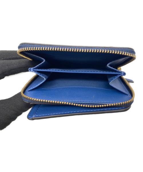 COACH（コーチ）COACH (コーチ) 2つ折り財布 ブルーの古着・服飾アイテム