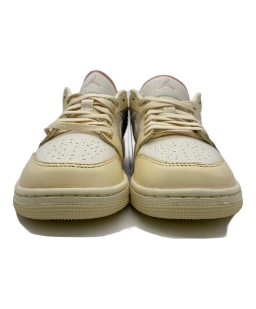 NIKE（ナイキ）NIKE (ナイキ) WMNS AIR JORDAN 1 LOW SE クリーム×ピンク サイズ:28.5㎝の古着・服飾アイテム