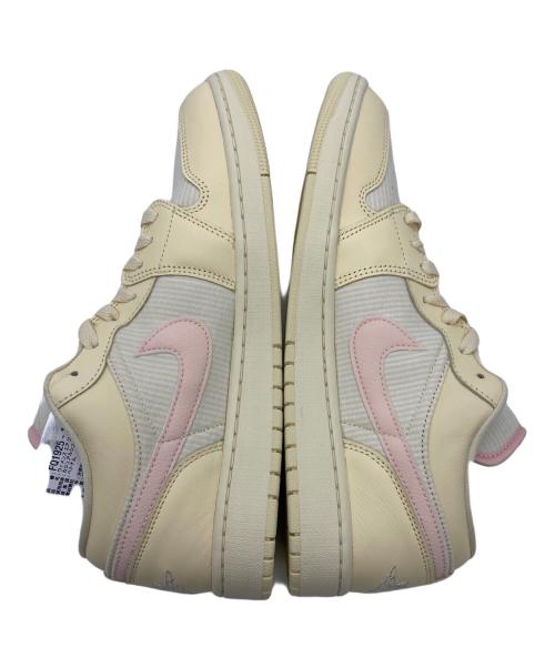 NIKE（ナイキ）NIKE (ナイキ) WMNS AIR JORDAN 1 LOW SE クリーム×ピンク サイズ:28.5㎝の古着・服飾アイテム