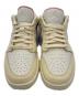 NIKE (ナイキ) WMNS AIR JORDAN 1 LOW SE クリーム×ピンク サイズ:28.5㎝：9000円
