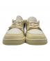 中古・古着 NIKE (ナイキ) WMNS AIR JORDAN 1 LOW SE クリーム×ピンク サイズ:28.5㎝：9000円