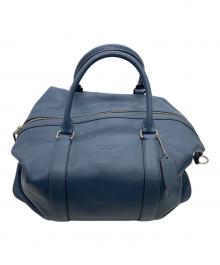 COACH（コーチ）の古着「ボストンバッグ」｜ネイビー