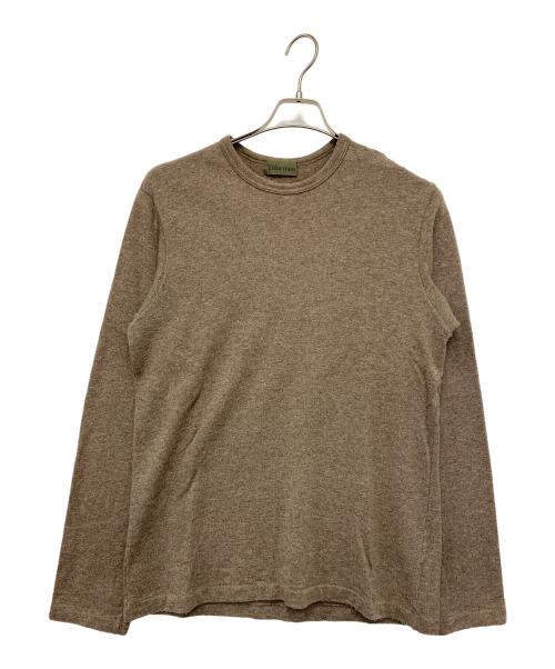 Y's for men（ワイズフォーメン）Y's for men (ワイズフォーメン) ロングスリーブニット ブラウン サイズ:Ｍの古着・服飾アイテム