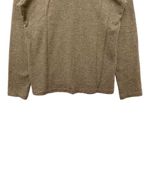 Y's for men（ワイズフォーメン）Y's for men (ワイズフォーメン) ロングスリーブニット ブラウン サイズ:Ｍの古着・服飾アイテム