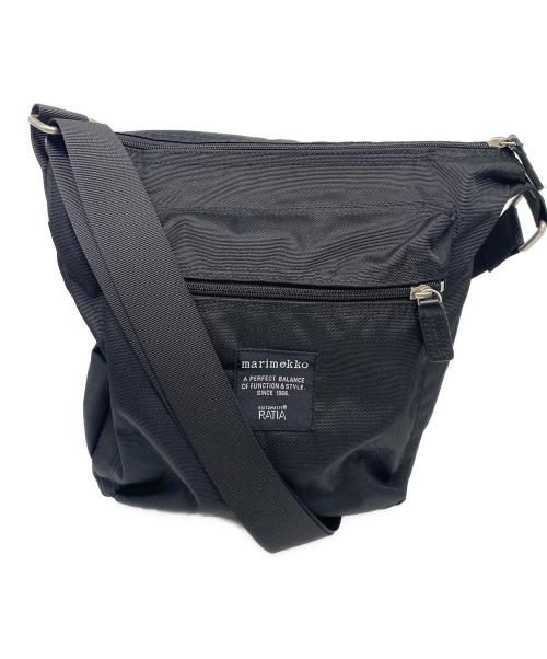 marimekko（マリメッコ）marimekko (マリメッコ) PALショルダーバッグ ブラックの古着・服飾アイテム