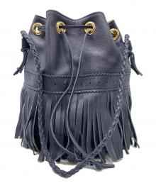 J&M DAVIDSON（ジェイ＆エム デヴィッドソン）の古着「セミショルダーバッグ」｜ネイビー