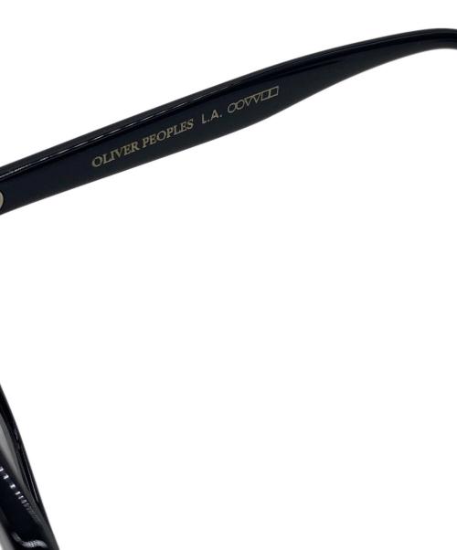 OLIVER PEOPLES（オリバーピープルズ）OLIVER PEOPLES (オリバーピープルズ) 伊達眼鏡 ブラックの古着・服飾アイテム