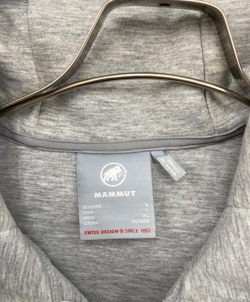 MAMMUT（マムート）MAMMUT (マムート) ジップパーカー グレー サイズ:Lの古着・服飾アイテム