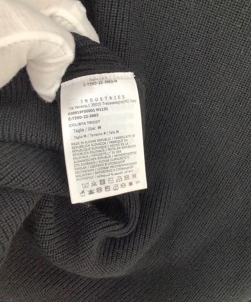 MONCLER（モンクレール）MONCLER (モンクレール) ニットハーフジップスウェット ブラック サイズ:Ｍの古着・服飾アイテム