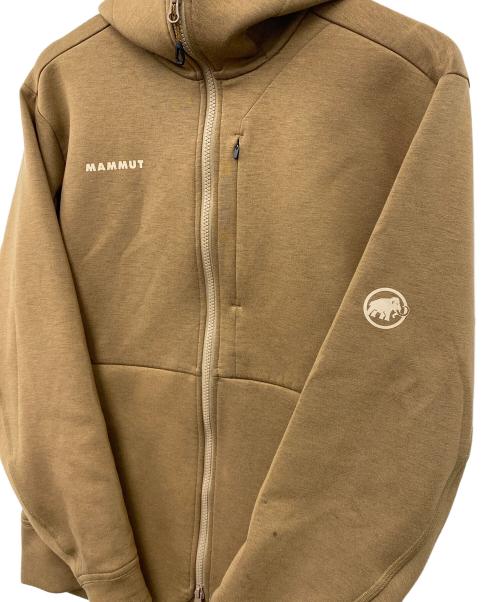 MAMMUT（マムート）MAMMUT (マムート) ジップパーカー ブラウン サイズ:XLの古着・服飾アイテム