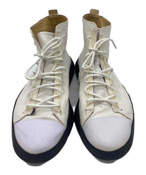 Y-3（ワイスリー）Y-3 (ワイスリー) adidas (アディダス) BASHYO ホワイト×ブラック サイズ:27.5の古着・服飾アイテム