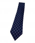 GUCCIグッチ）の古着「ネクタイ」｜ネイビー