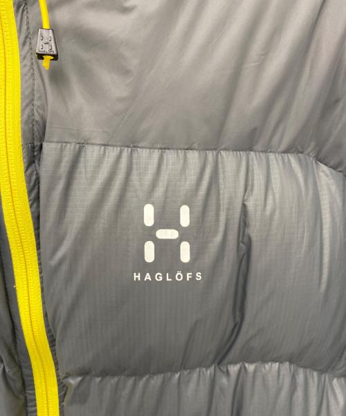 HAGLOFS（ホグロフス）HAGLOFS (ホグロフス) ダウンジャケット ブラック サイズ:XSの古着・服飾アイテム
