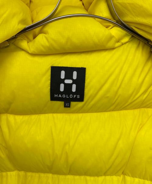 HAGLOFS（ホグロフス）HAGLOFS (ホグロフス) ダウンジャケット ブラック サイズ:XSの古着・服飾アイテム